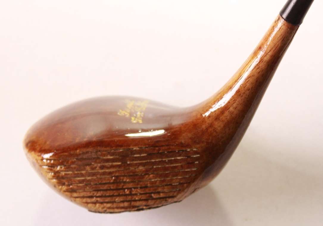 Vintage Forgan's Sir Galahad Brassie Driver Mens RH Wood Golf Club