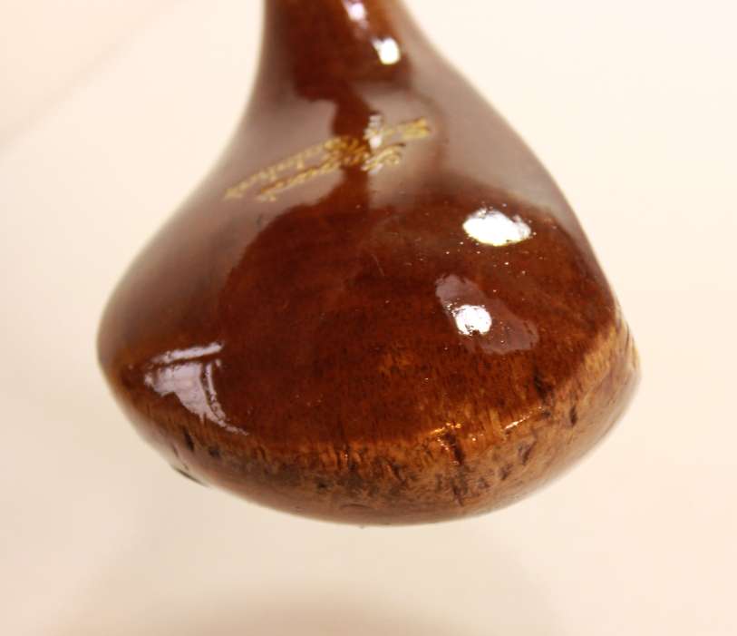 Vintage Forgan's Sir Galahad Brassie Driver Mens RH Wood Golf Club