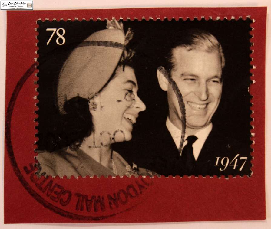 Great Britain 78 Pence 2007 Diamond Wedding Anniversary Stamp (Scott 2518)