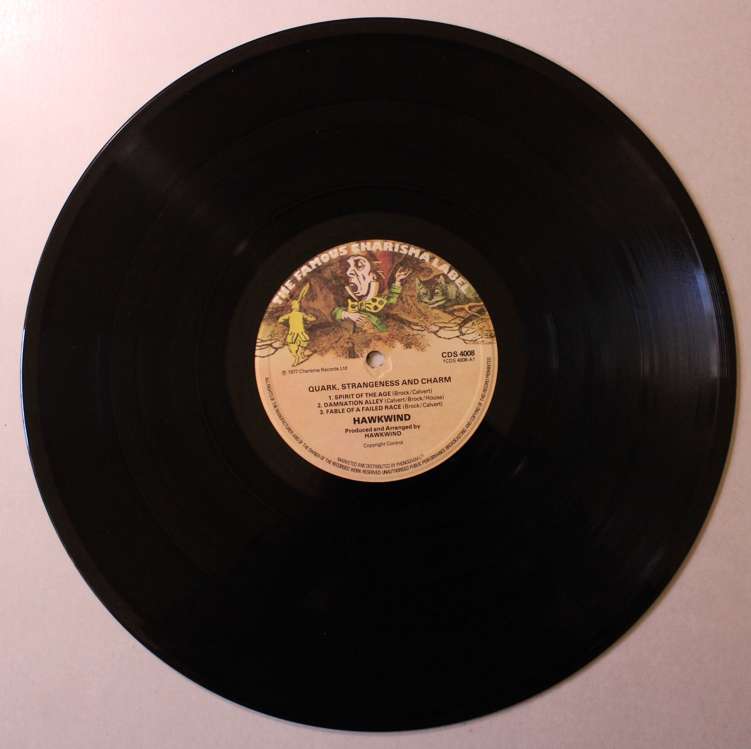 Hawkwind Quark Strangeness and Charm Vinyl LP