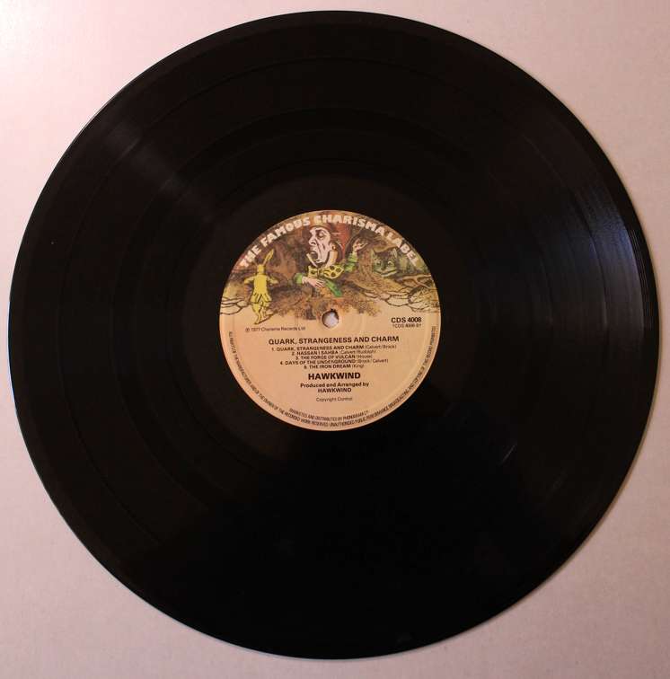 Hawkwind Quark Strangeness and Charm Vinyl LP