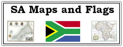 South Africa Provincial Wall Map Laminated