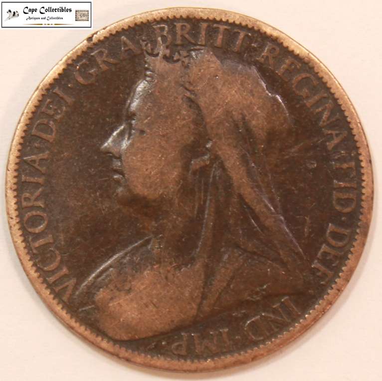 United Kingdom 1 Penny 1900 Coin Circulated