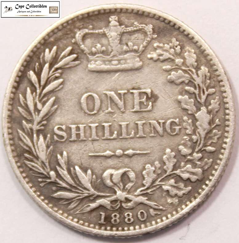 United Kingdom 1 Shilling 1880 Coin Circulated