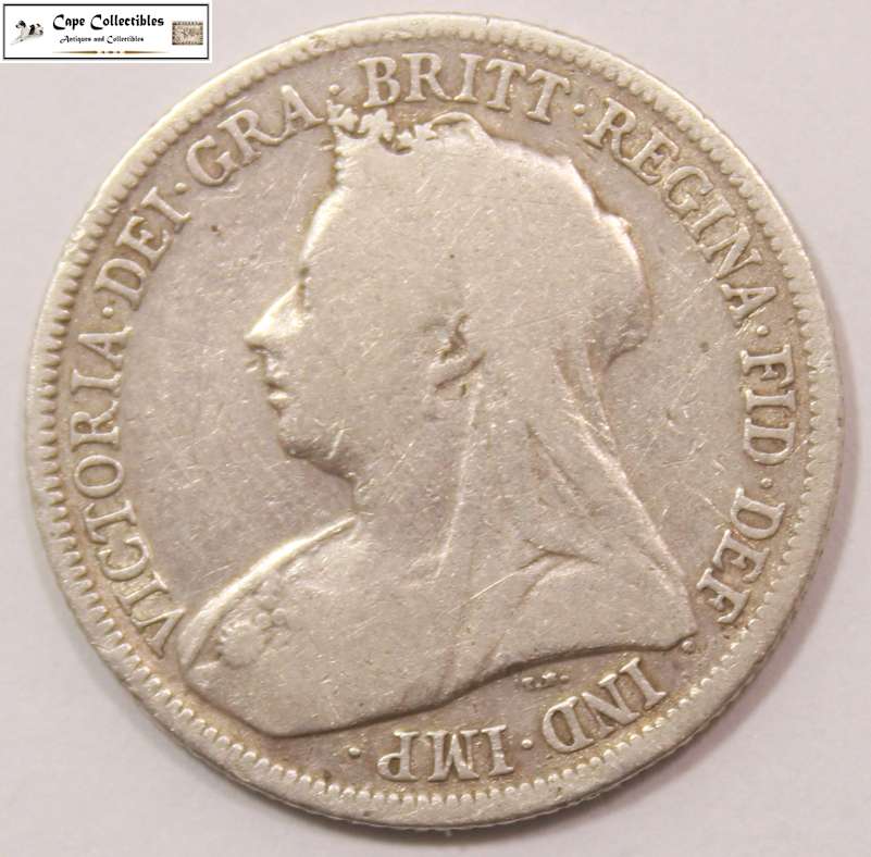 United Kingdom 1 Shilling 1900 Coin Circulated