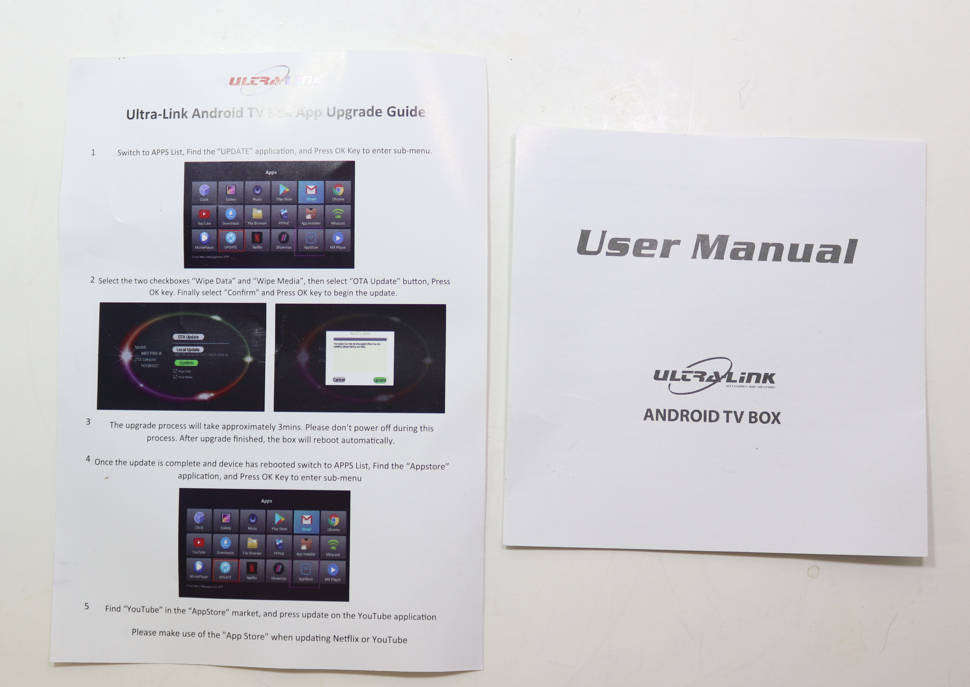 Ultra-Link 4K Smart TV Android TV Box In Original Box ICASA Approved