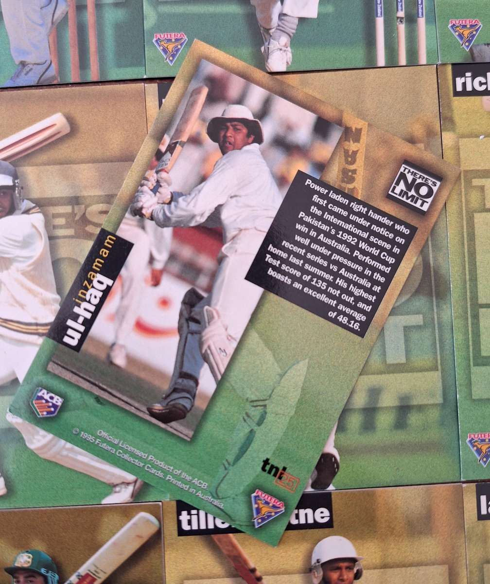 1995 Futera Collector Cricket Cards