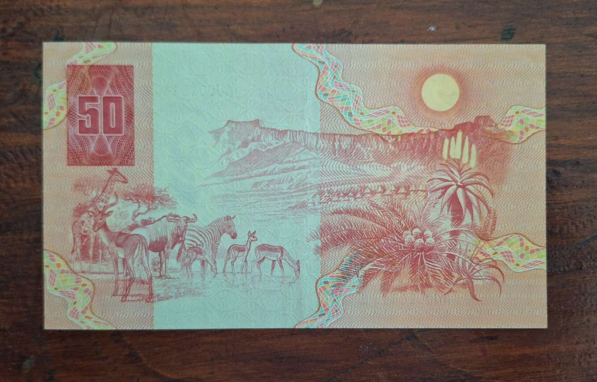Gerhard de Kock - Fifty Rand Bank Note