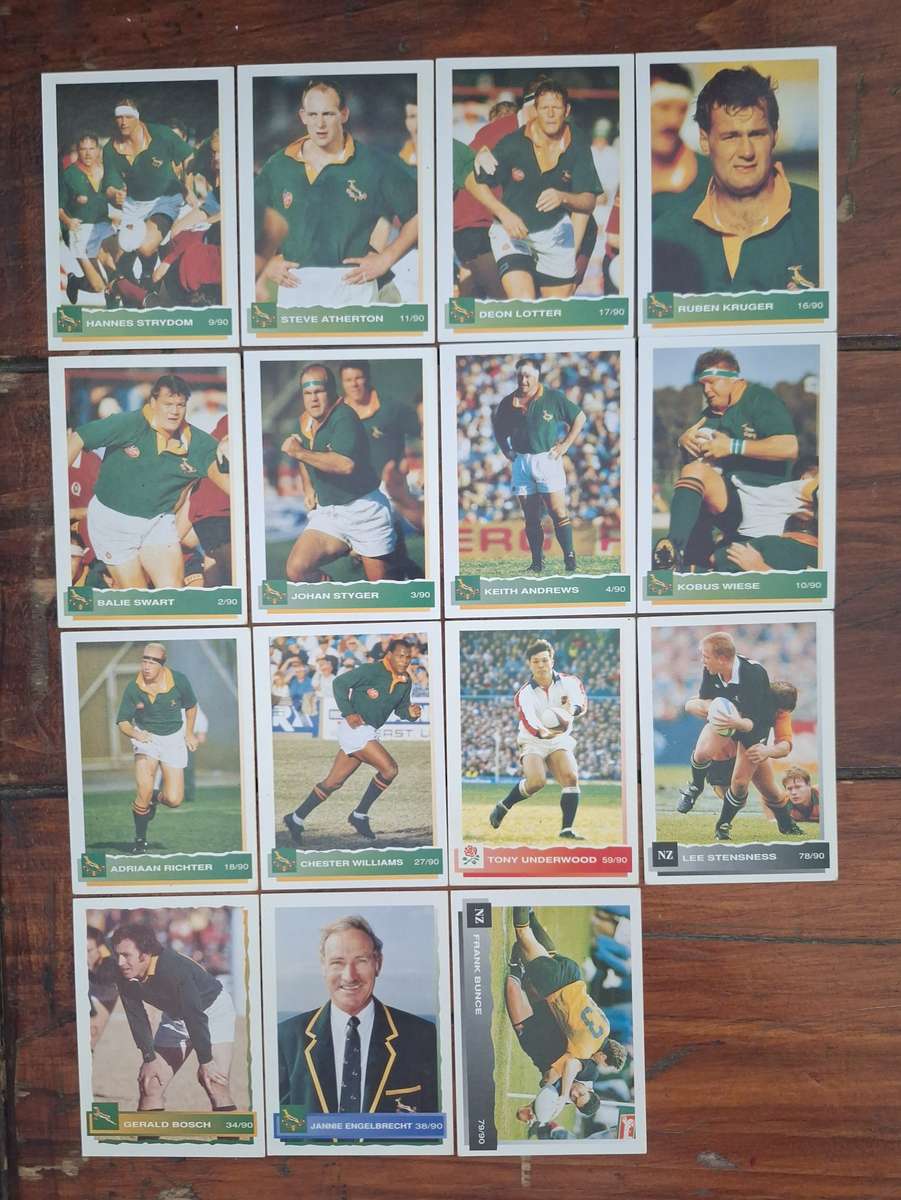 1994 Sportsdeck International Rugby Trading Cards