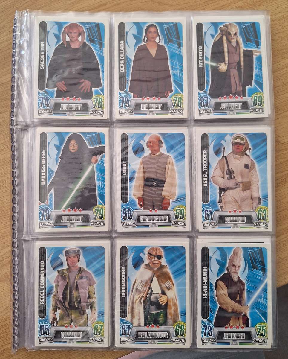 BIG!!! Collection of Star Wars Trading Cards!!