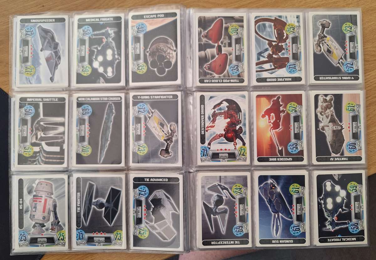 BIG!!! Collection of Star Wars Trading Cards!!