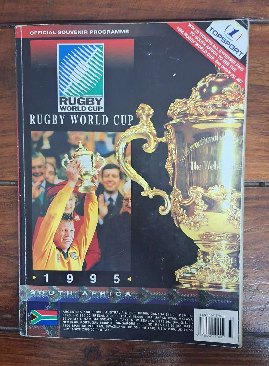 The Official 1995 Rugby World Cup Souvenir Programme