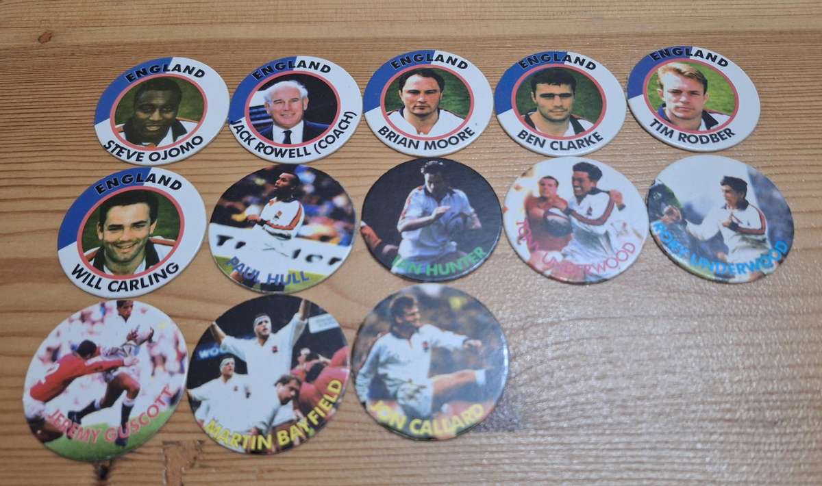 1995 Rugby World Cup SLAMA's - England and New Zealand