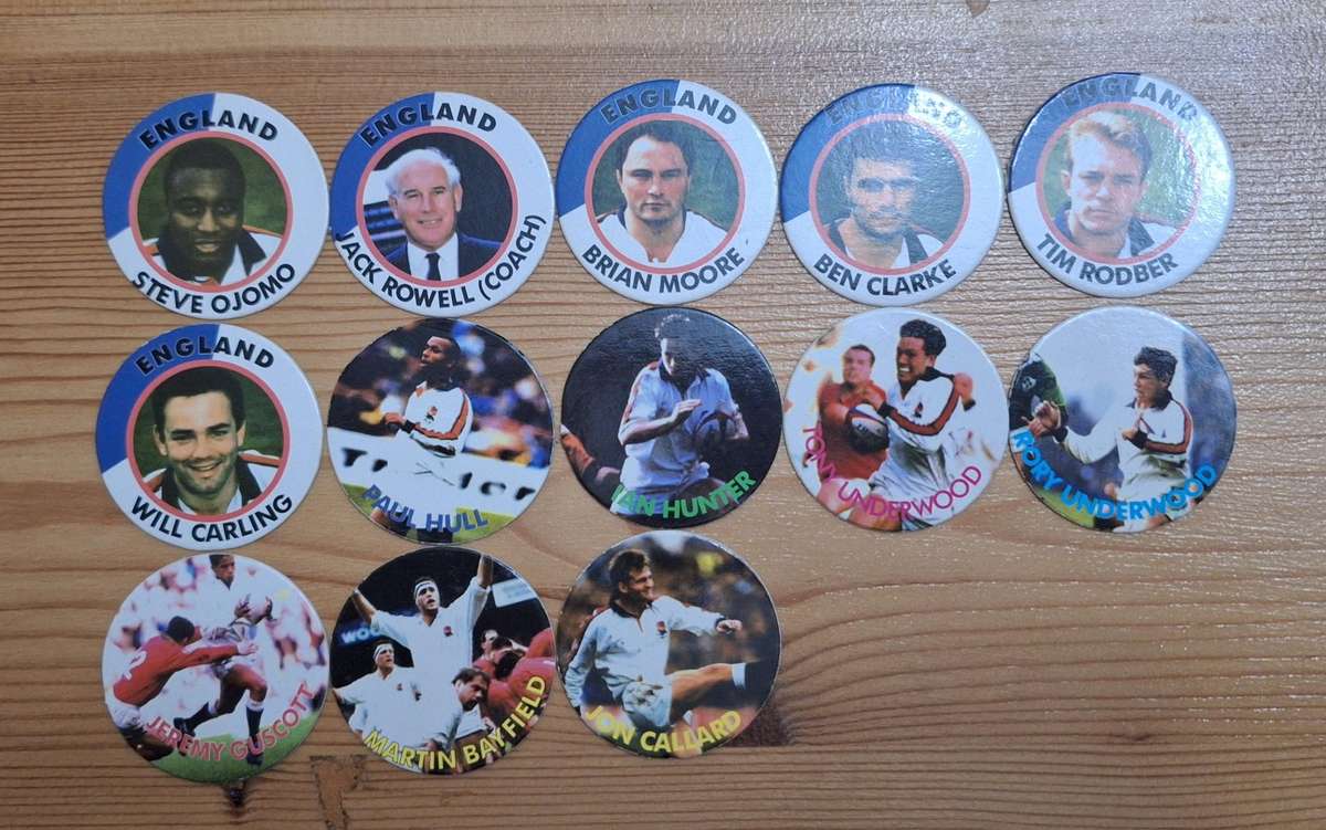 1995 Rugby World Cup SLAMA's - England and New Zealand