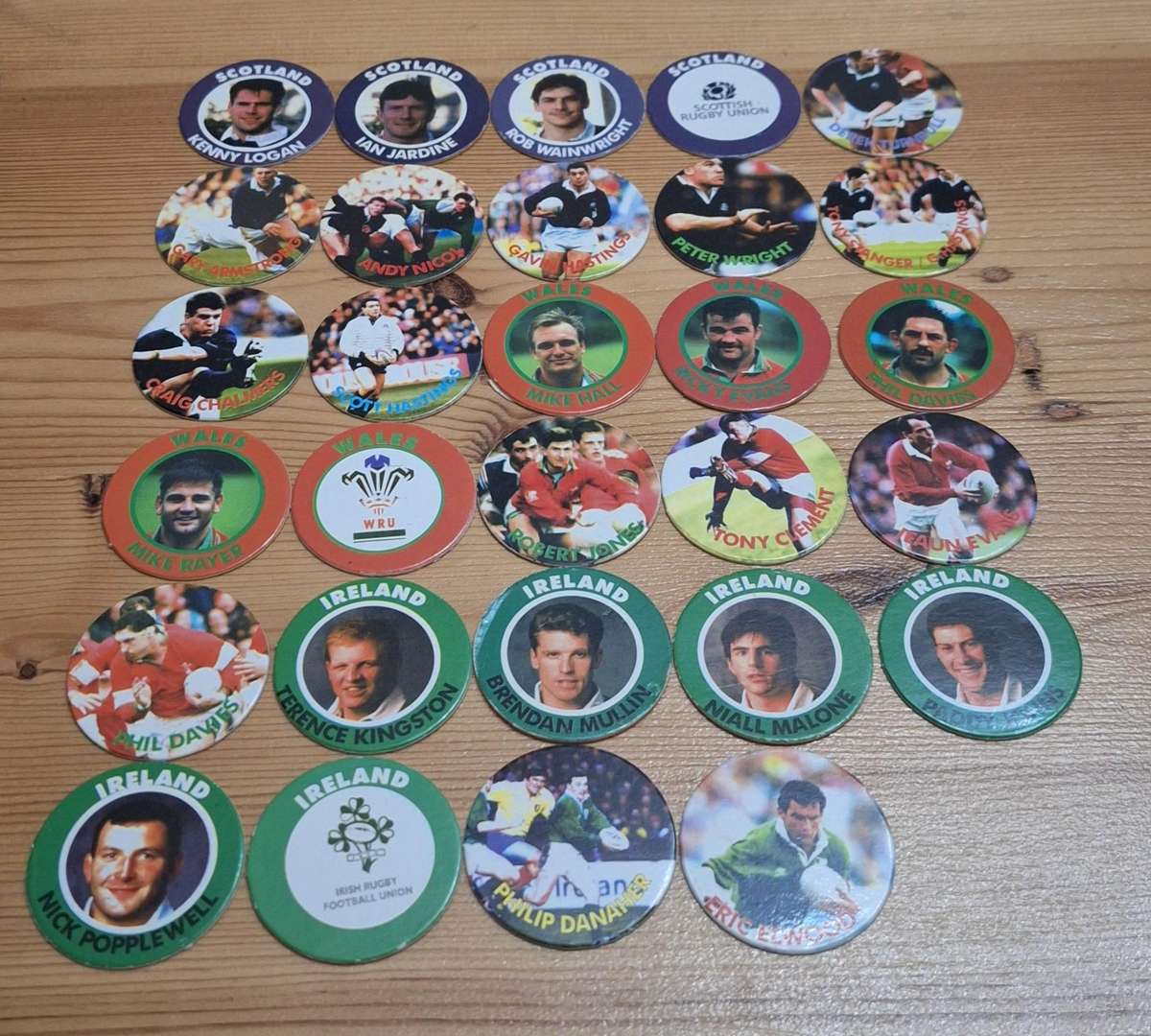 1995 Rugby World Cup SLAMA's - Ireland, Scotland and Wales