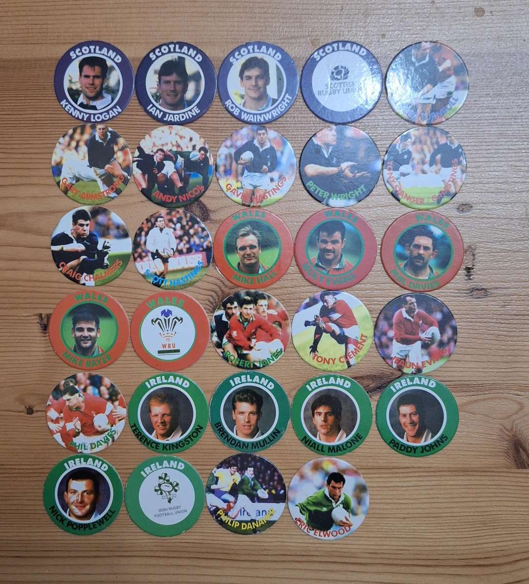 1995 Rugby World Cup SLAMA's - Ireland, Scotland and Wales