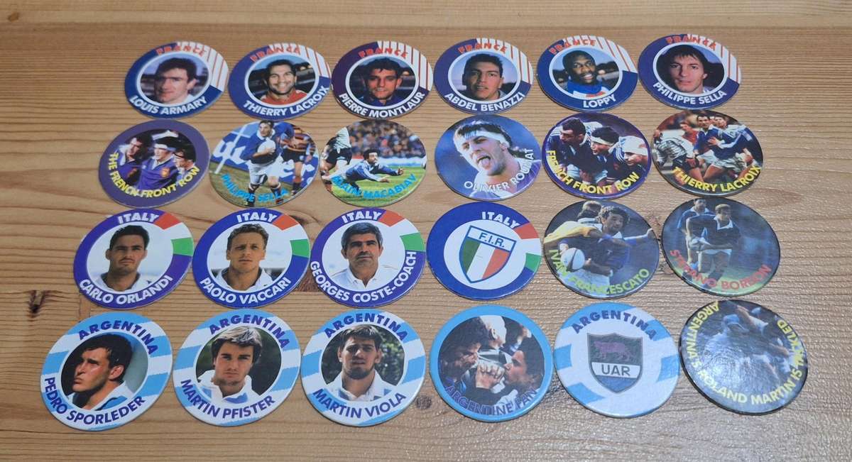 1995 Rugby World Cup SLAMA's - France, Argentina, Italy