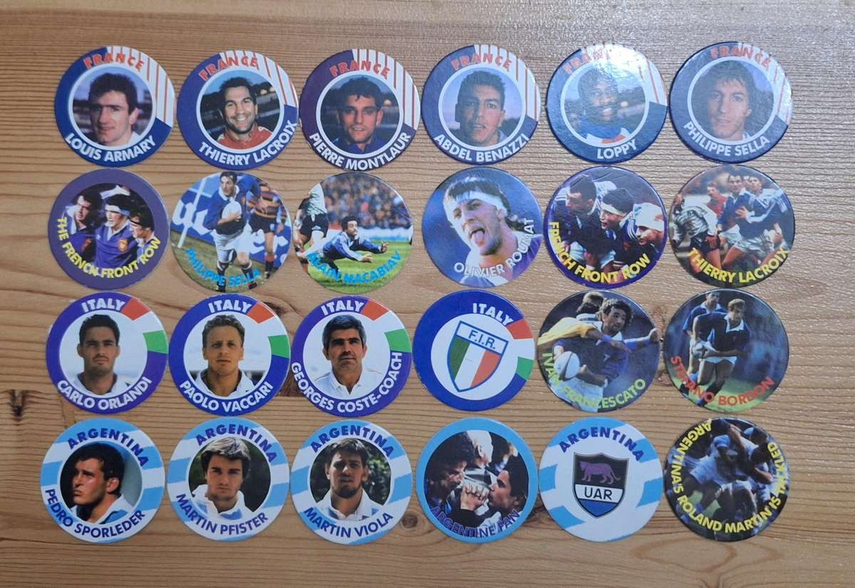 1995 Rugby World Cup SLAMA's - France, Argentina, Italy