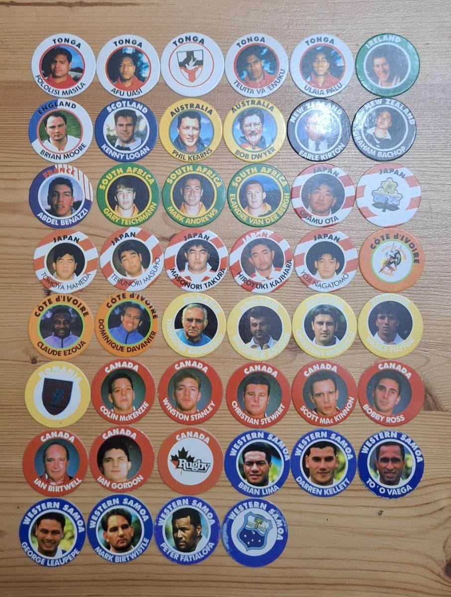 1995 Rugby World Cup SLAMA's - Various