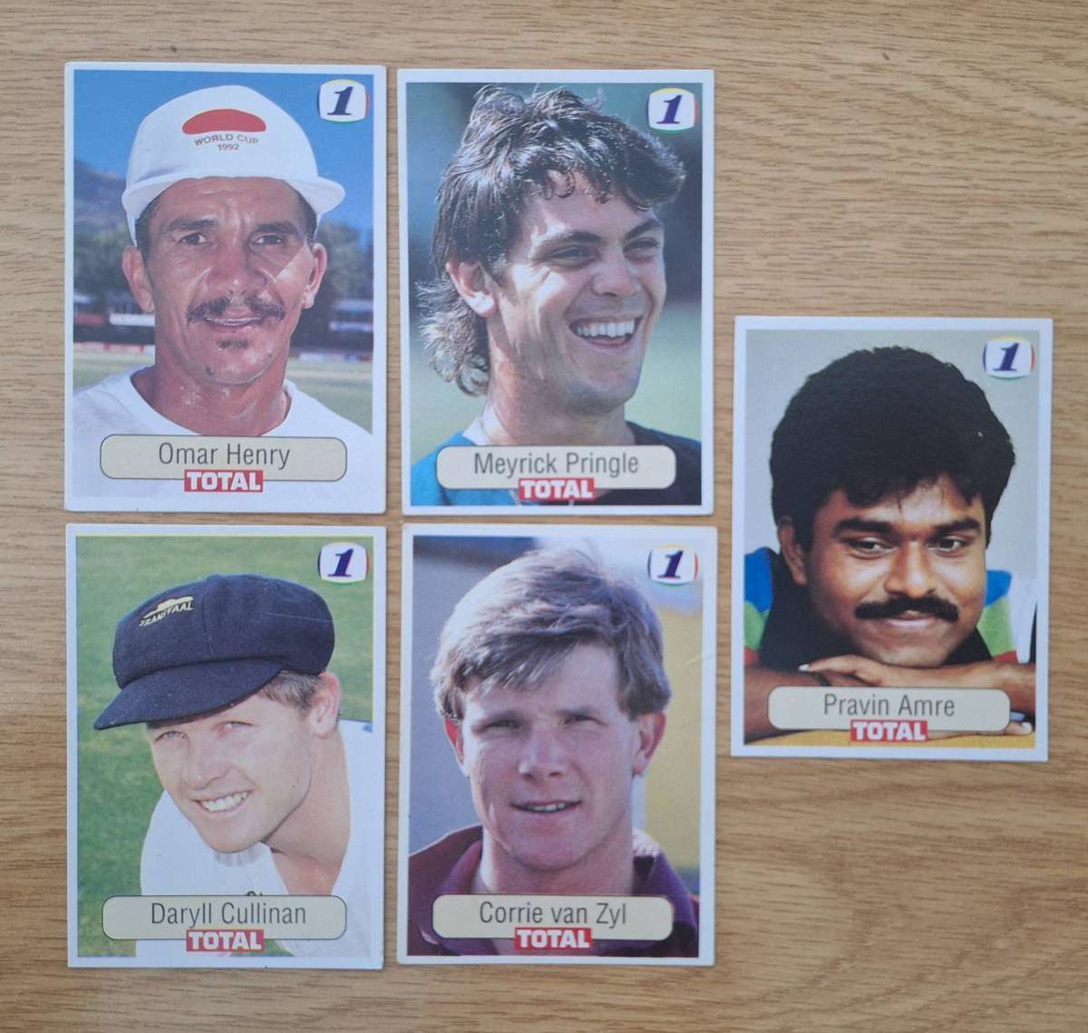 Collection of 1992 Cricket Trading Cards