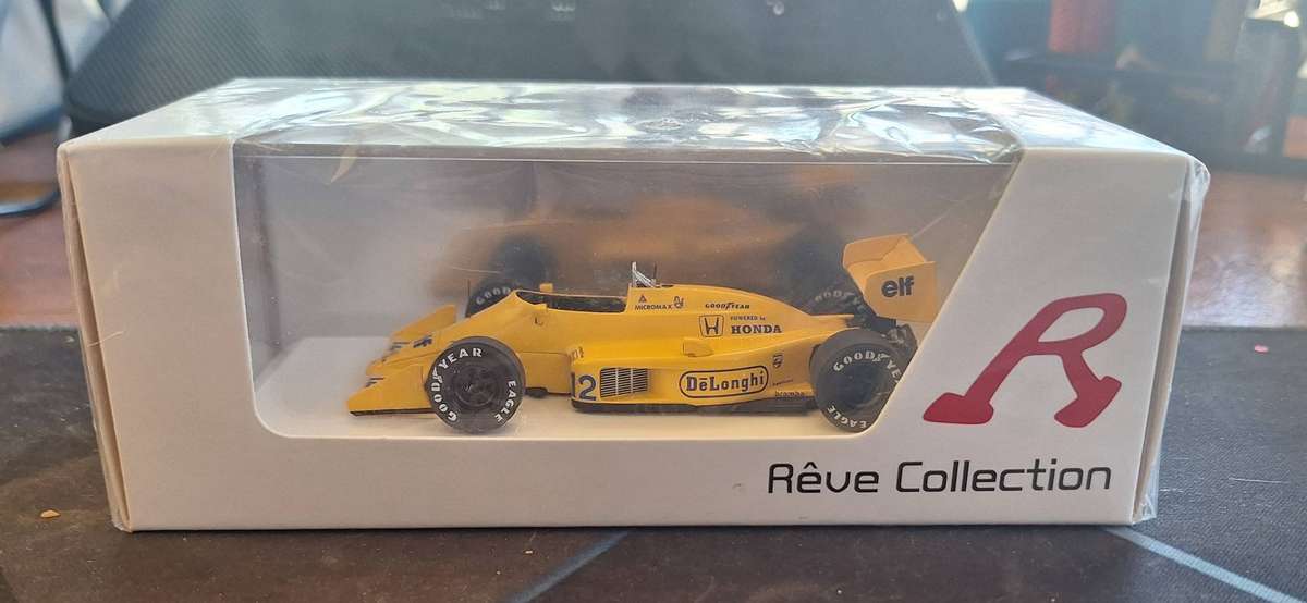 Lotus 99T No.12 Winner Monaco GP Formula 1 1987 - Ayrton Senna