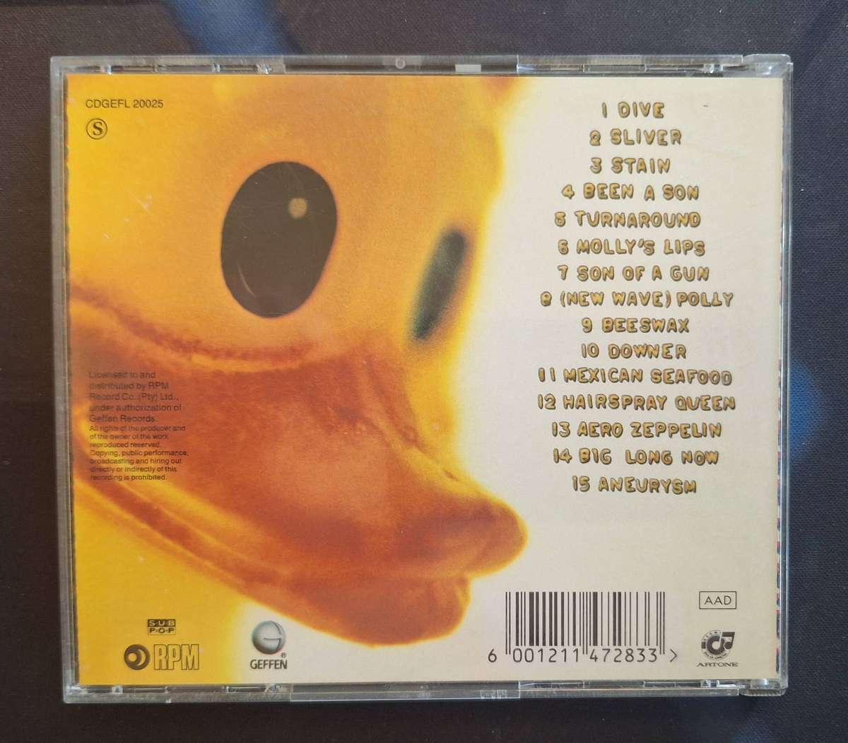 Nirvana & Pearl Jam CD's