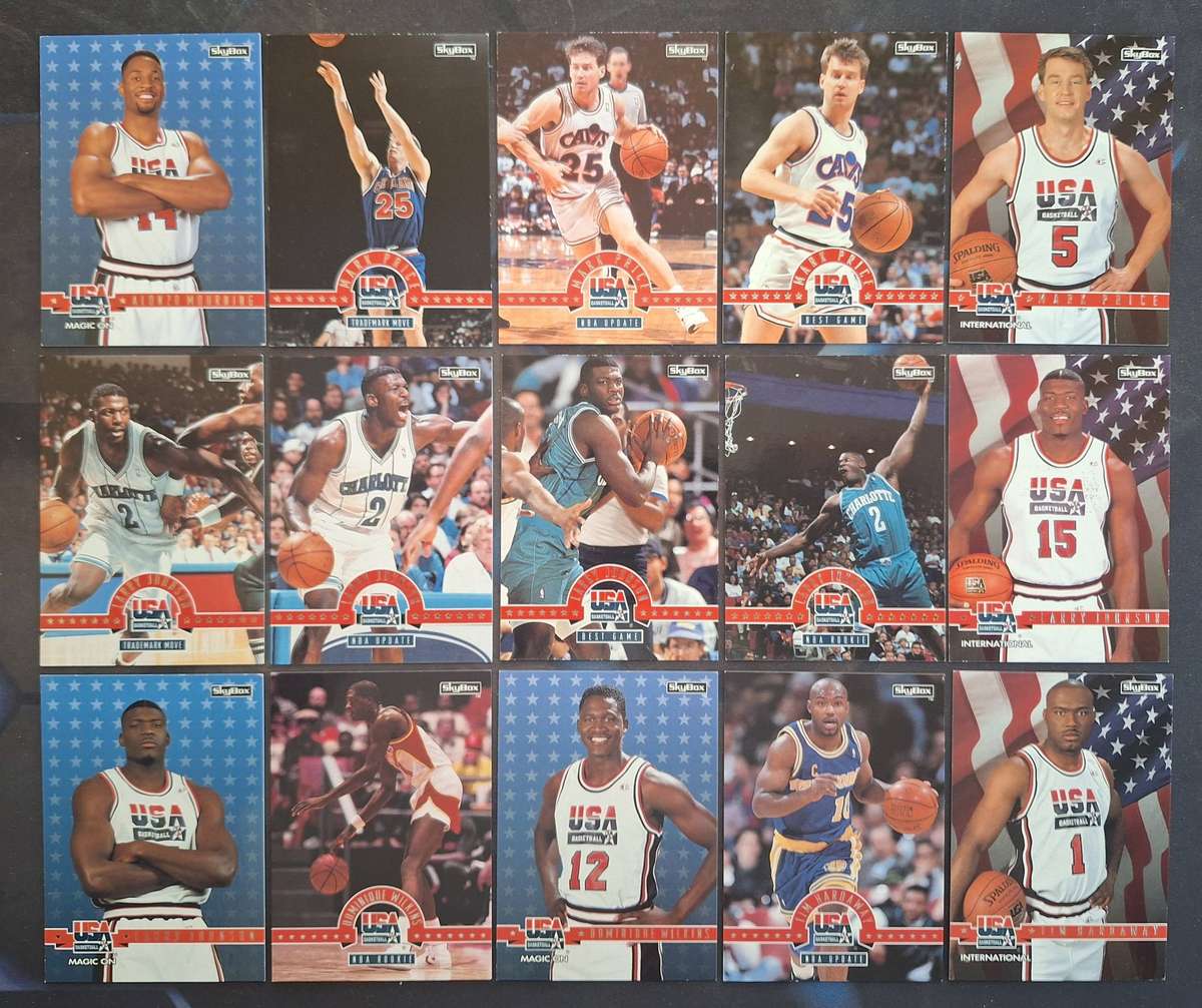 1994 Skybox International USA Basketball Trading Cards