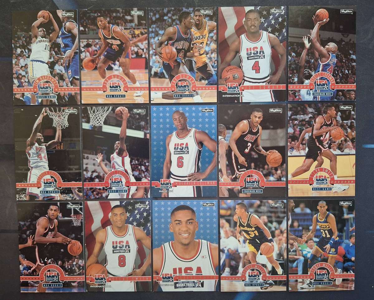 1994 Skybox International USA Basketball Trading Cards