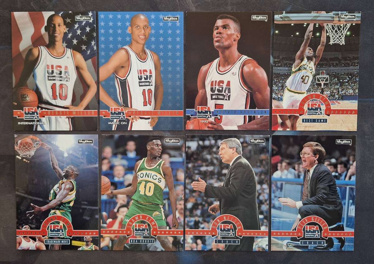 1994 Skybox International USA Basketball Trading Cards