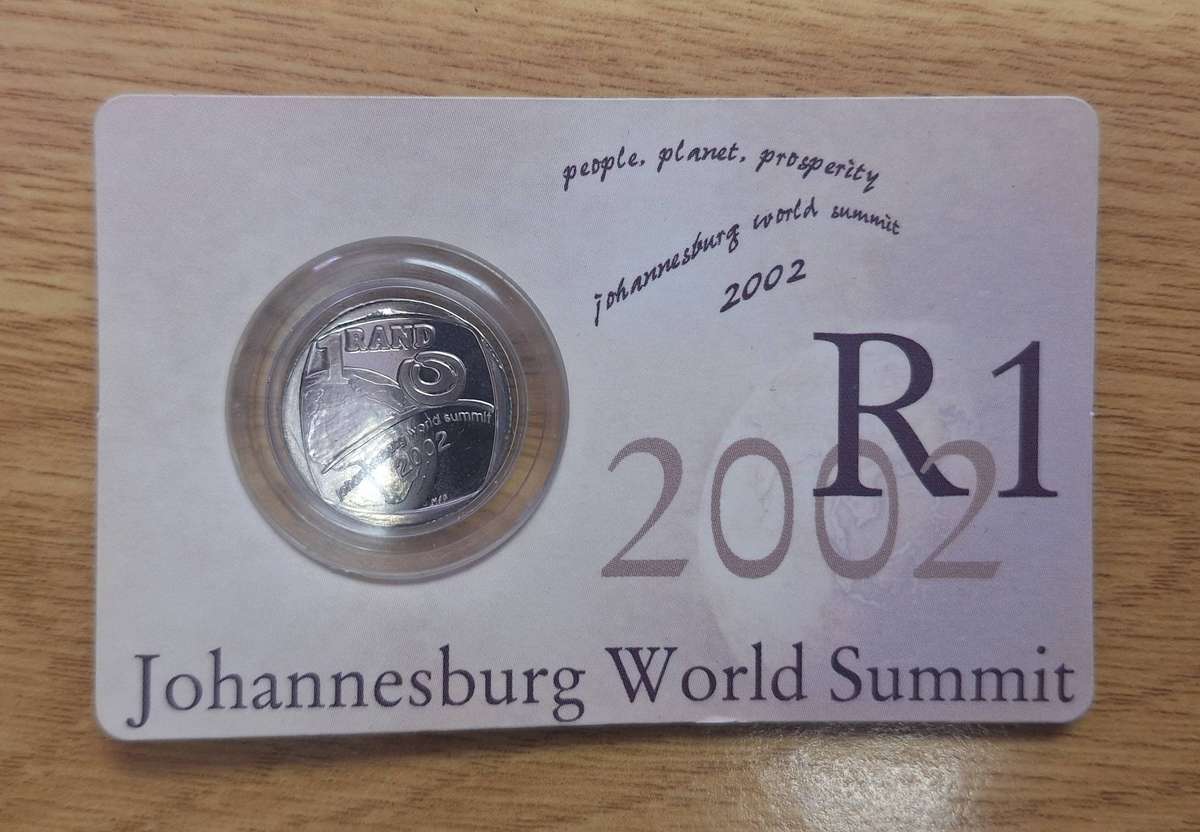 2002 World Summit R1 Coin - Uncirculated