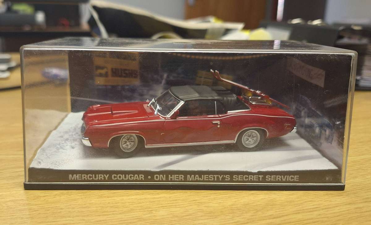 James Bond Car Collection - Mercury Cougar - On Her Majesty's Secret Service