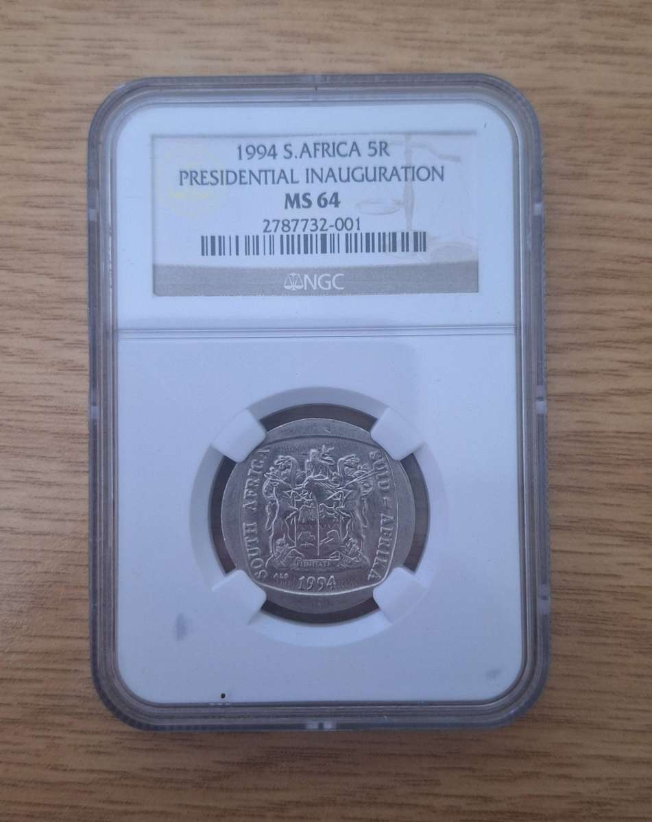 NGC MS64 Presidential Inauguration R5 Coin