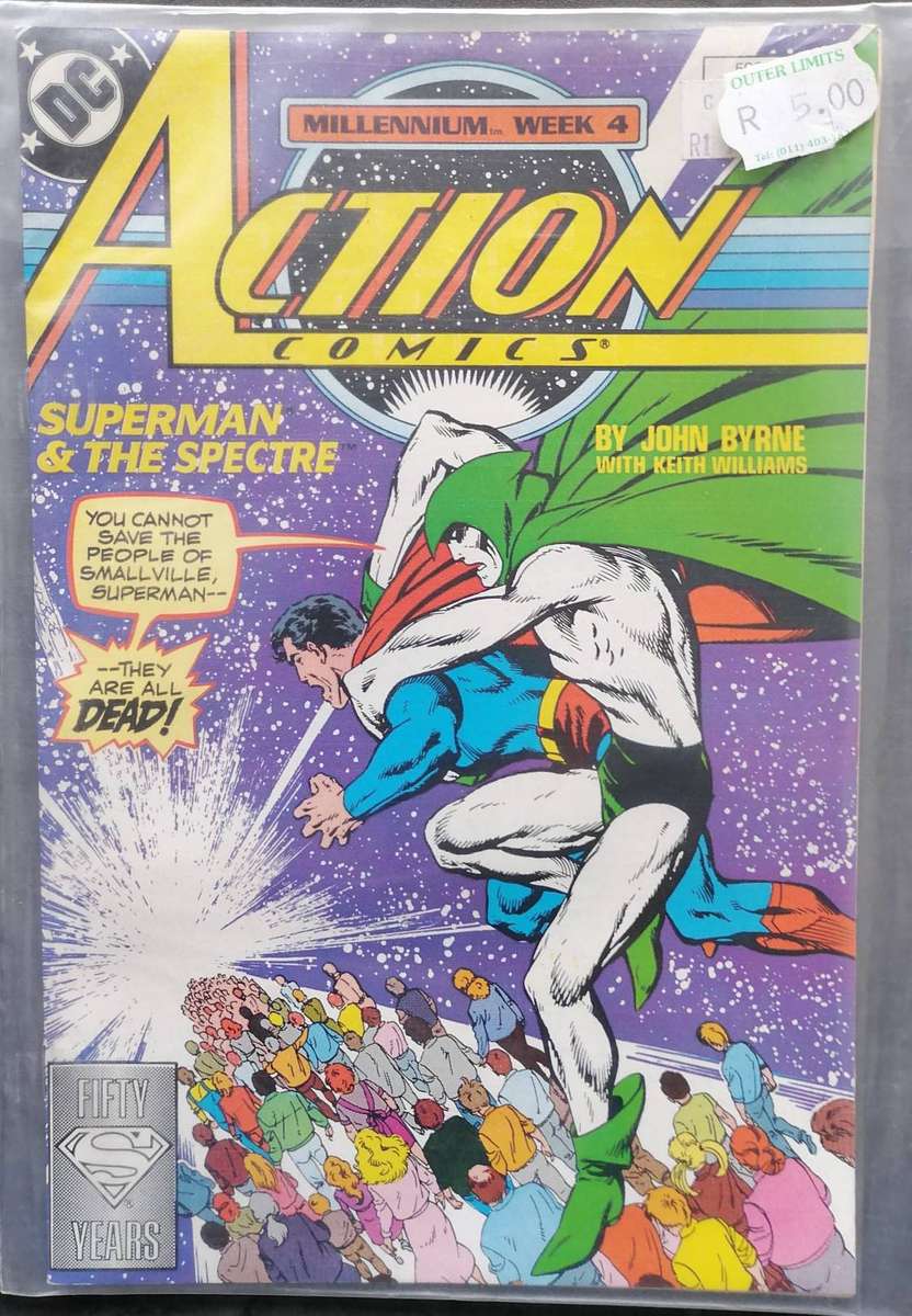 Vintage Superman Comic - Superman and The Spectre