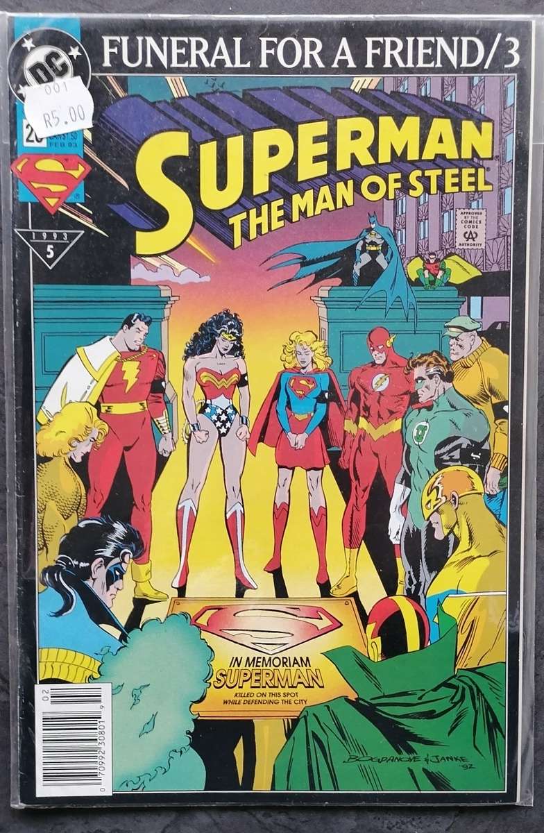 Vintage Superman Comic - #20 - February 1993