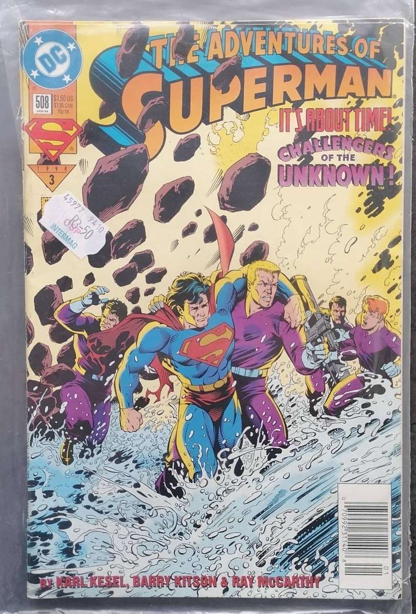 Vintage Superman Comic - Challengers of the Unknown