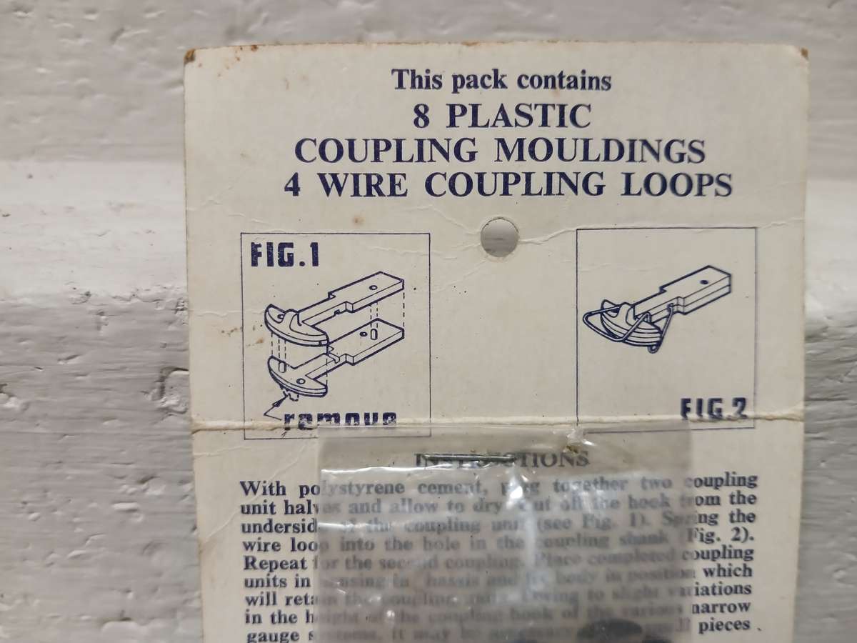 HO-009 SCALE - PECO - COUPLERS - BOXED