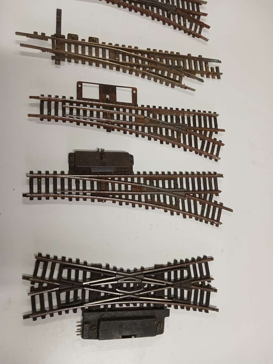 HO / OO SCALE - RIVEROSSI POINTS + TRACK