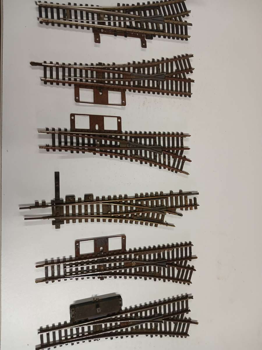 HO / OO SCALE - RIVEROSSI POINTS + TRACK