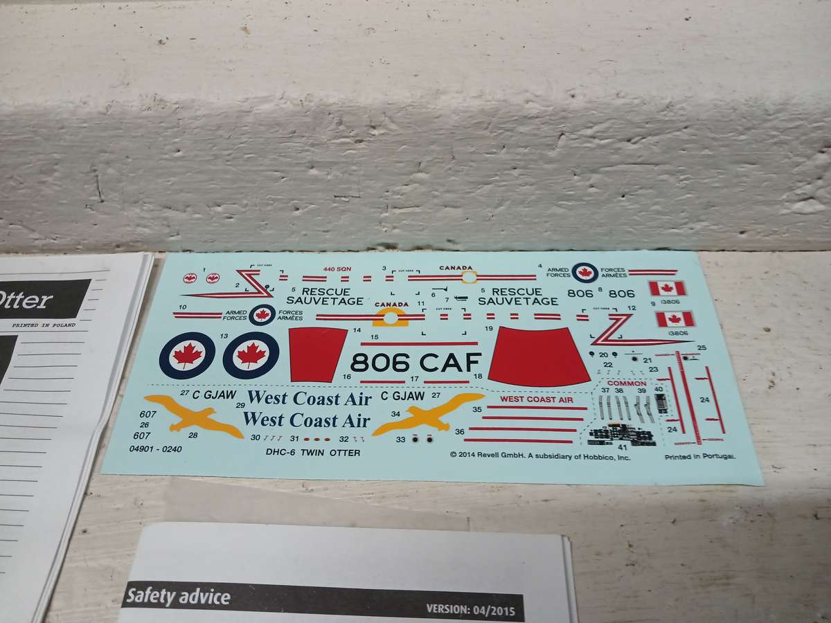 1:72 SCALE - REVELL - Revell  DHC-6 Twin Otter