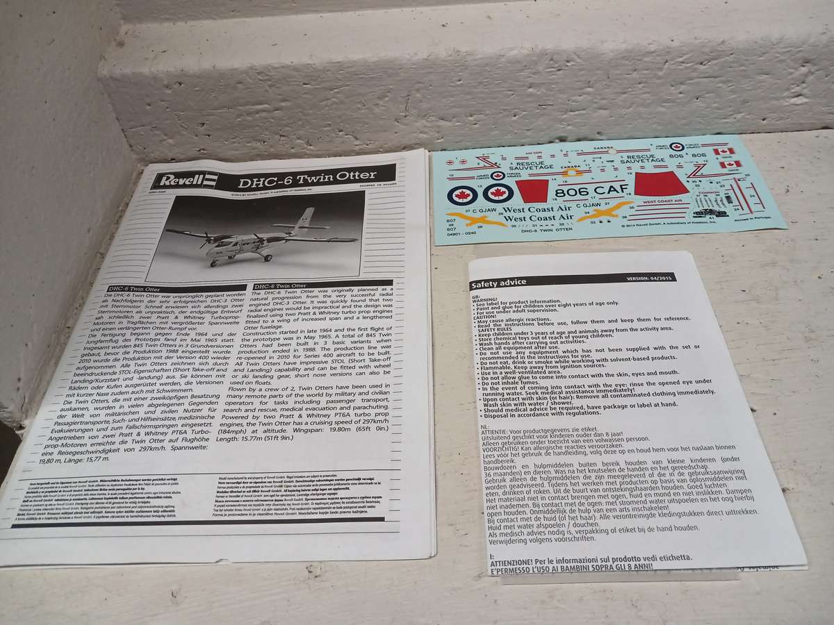 1:72 SCALE - REVELL - Revell  DHC-6 Twin Otter
