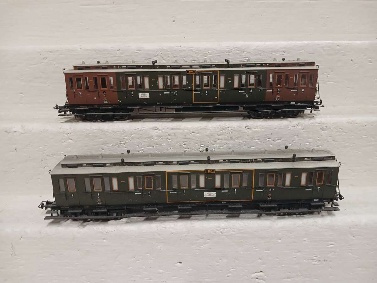 HO SCALE - BRAWA - HANNOVER COACHES - X2