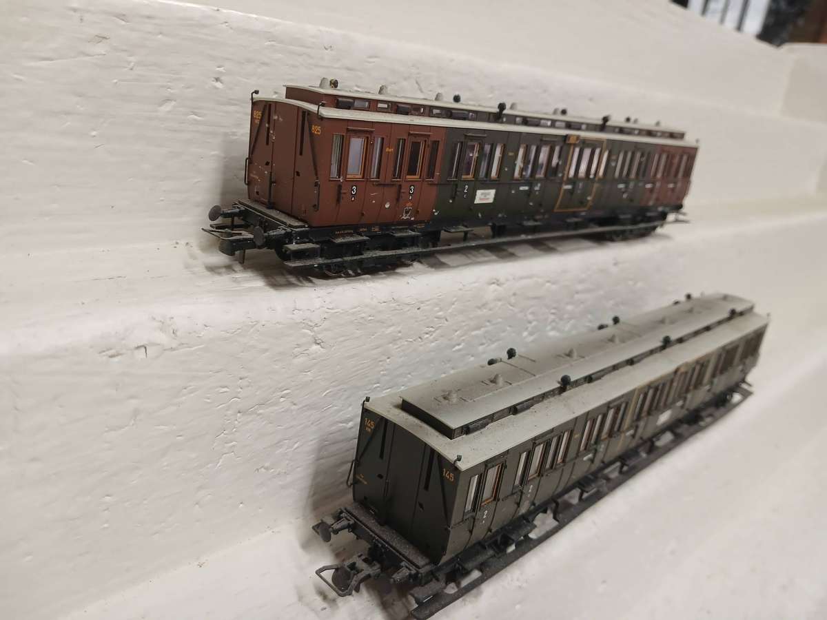 HO SCALE - BRAWA - HANNOVER COACHES - X2