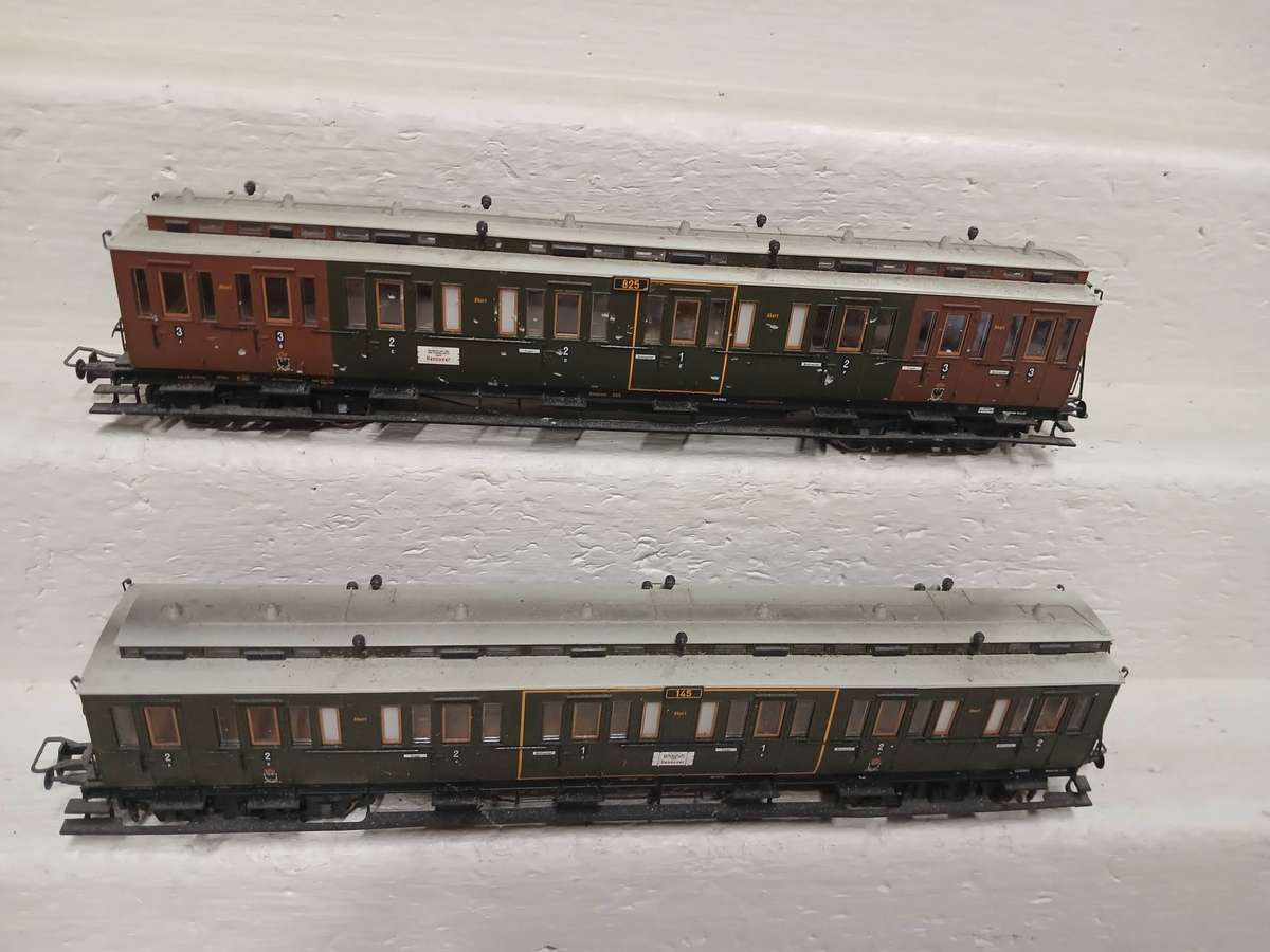 HO SCALE - BRAWA - HANNOVER COACHES - X2