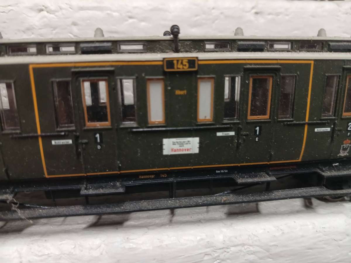 HO SCALE - BRAWA - HANNOVER COACHES - X2