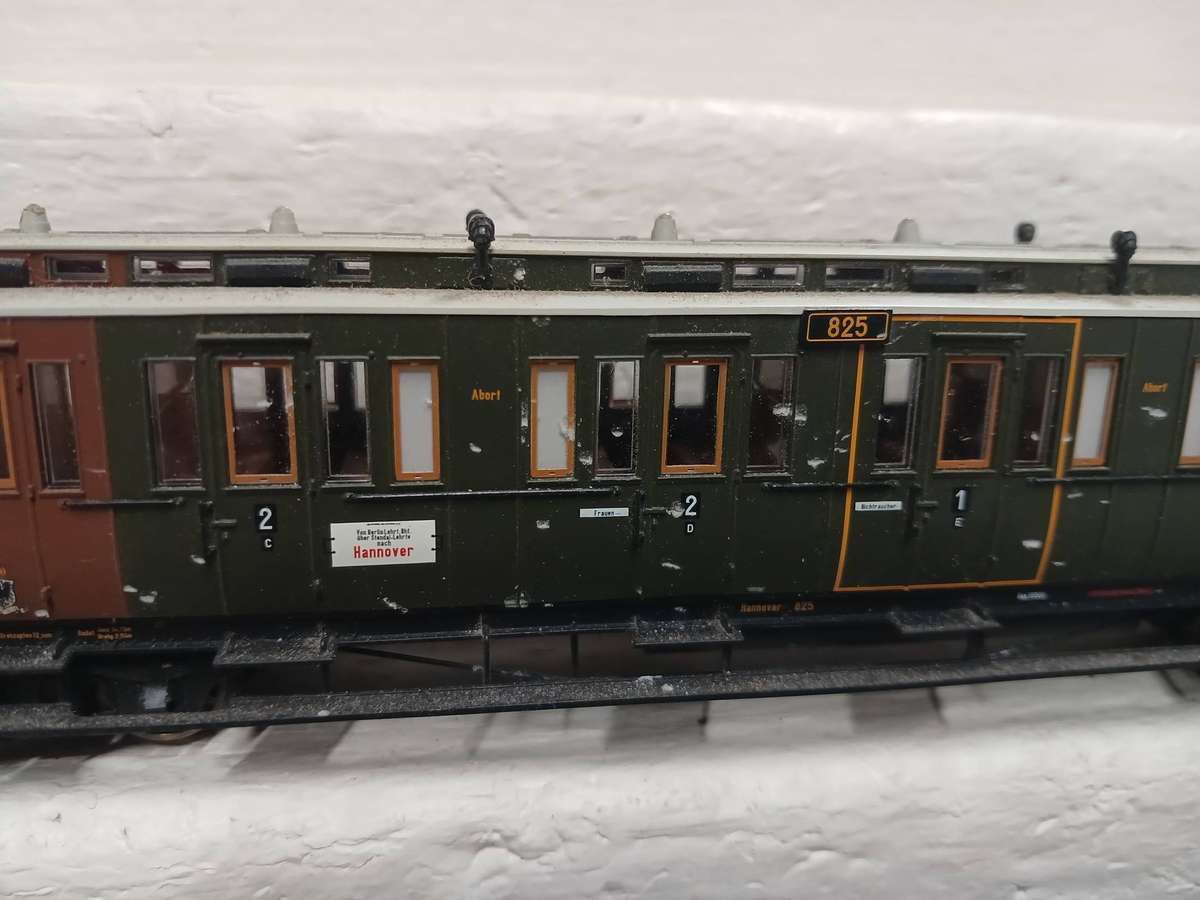 HO SCALE - BRAWA - HANNOVER COACHES - X2