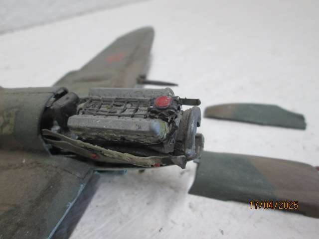 1:48 DIE CAST MILITARY AEROPLANE - CASADIO - SPITFIRE