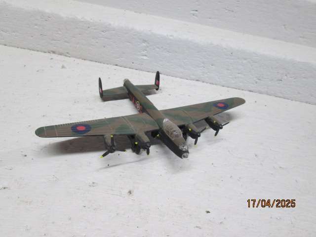 DIE CAST MILITARY AEROPLANE - AVRO LANCASTER (DAMBUSTER)