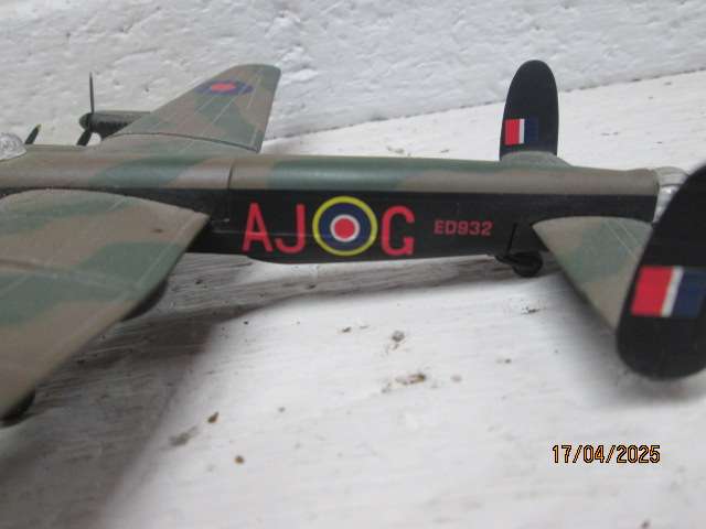 DIE CAST MILITARY AEROPLANE - AVRO LANCASTER (DAMBUSTER)