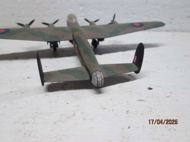 DIE CAST MILITARY AEROPLANE - AVRO LANCASTER (DAMBUSTER)