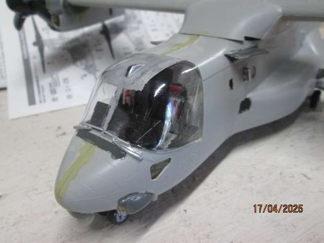 1:48 - SCALE - ITALERI - V-22 OSPREY MILITARY AEROPLANE - BOXED